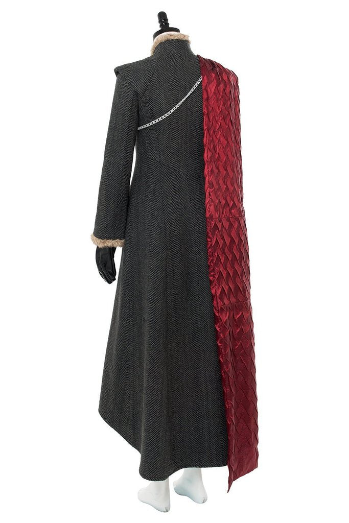 Got Game of Thrones Staffel 7 Daenerys Targaryen Dany Mutter der Drachen Outfit Gown Kleid