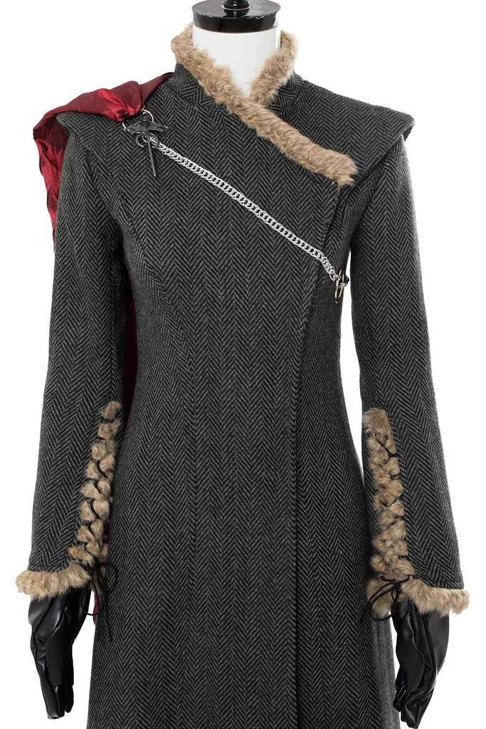 Got Game of Thrones Staffel 7 Daenerys Targaryen Dany Mutter der Drachen Outfit Gown Kleid