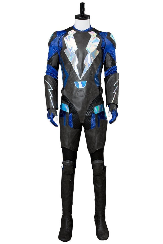 Schwarzer Blitz Jefferson Pierce Outfit Cosplay Kostüm