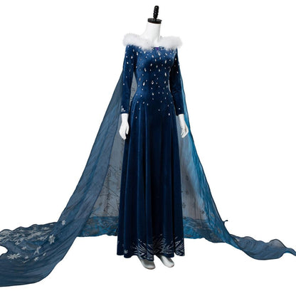 Frozen frozer Prinzessin Elsa Full Dress Cosplay Kostüm