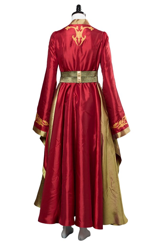 Game of Thrones Cersei Lannister Rotes Luxuskleid Cosplay Kostüm Halloween Cosplay Kostüm