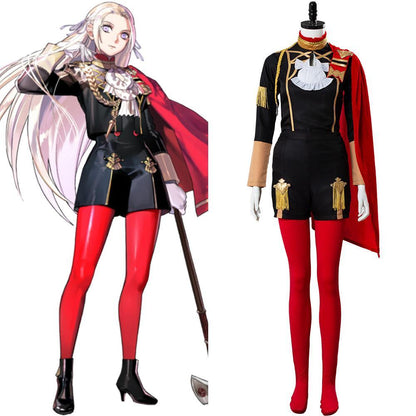 Fire Emblem Three Houses FE3H Edelgard von Hresvelgr Outfit Cosplay Kostüm