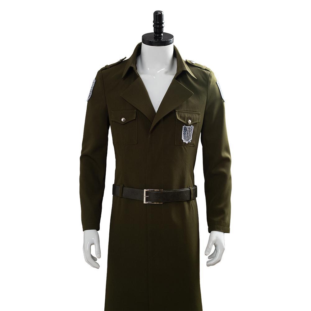 Attack on Titan Staffel 3 Eren Cosplay Kostüm Scouting Legion Soldat Offizier Uniform