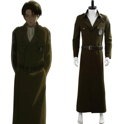 Attack on Titan Staffel 3 Eren Cosplay Kostüm Scouting Legion Soldat Offizier Uniform