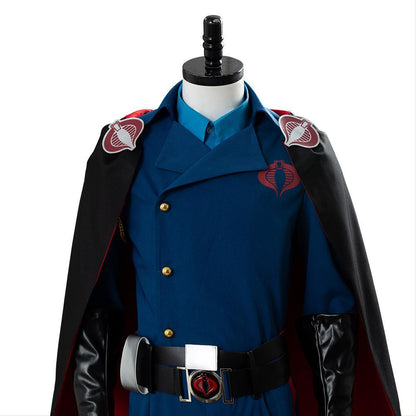 G.I. Joe The Rise of Cobra Cobra Commander Uniform Outfit Cosplay Kostüm