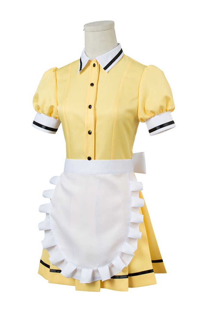 Costume de cosplay de la robe de femme de chambre Blend S Mafuyu Hoshikawa