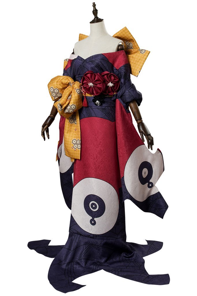 Fate Grand Order Anime FGO Fate Go Fgo Katsushika Hokusai Kimono Outfit Cosplay Kostüm