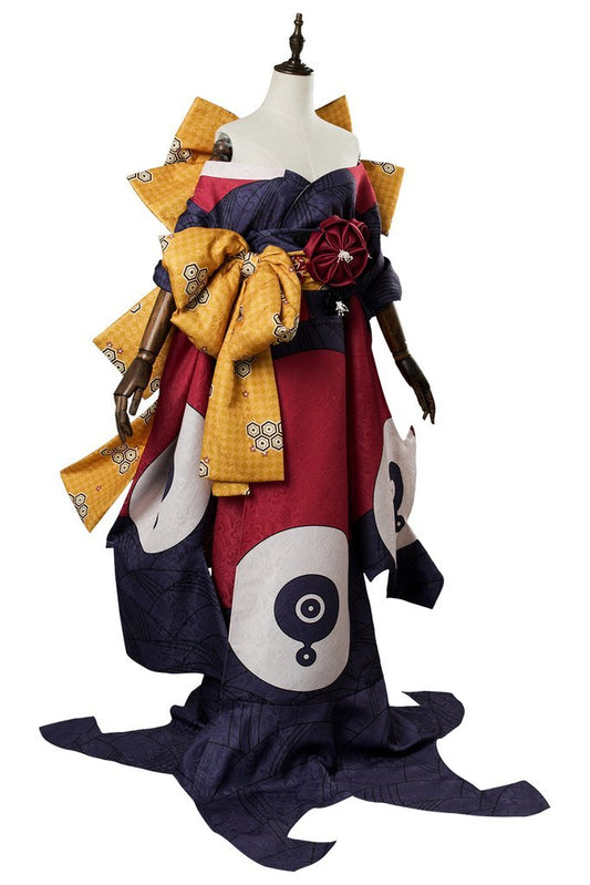 Fate Grand Order Anime FGO Fate Go Fgo Katsushika Hokusai Kimono Outfit Cosplay Kostüm