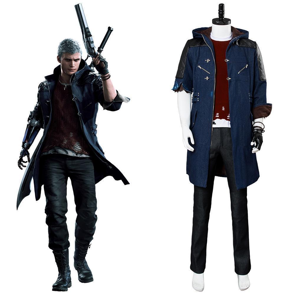 Dmc Videospiel Devil May Cry 5 V Nero Outfit Cosplay Kostüm Neu