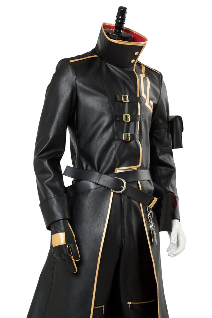 Fate Grand Order Fate Go Anime Fgo Gilgamesh Leder Overcoat Cosplay Kostüm