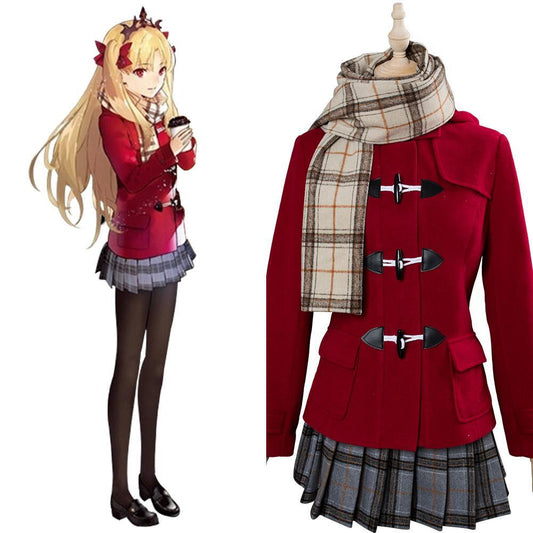 Fate Grand Order Anime FGO Fate Go Ereshkigal Winter Casual Wear Cosplay Kostüm