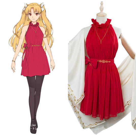 Fate Grand Order Anime FGO Fate Go Ereshkigal Cosplay Kostüm Valentine Outfit