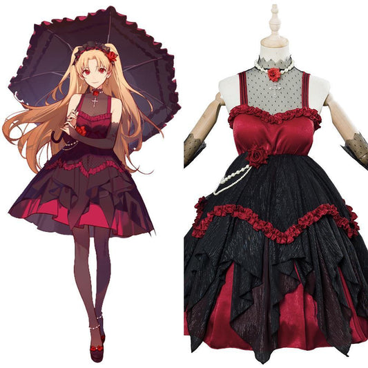 Fate Grand Order Anime FGO Fate Go Ereshkigal Cosplay Kostüm Moon Goddess Event Outfit