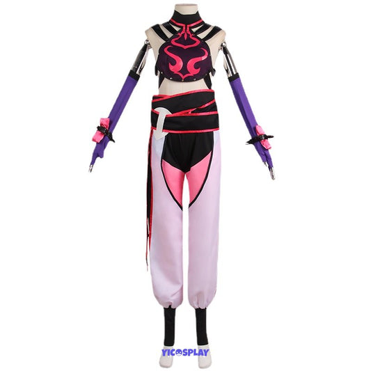 Sfv Juri Kostüme Street Fighter 5 Cosplay Outfits