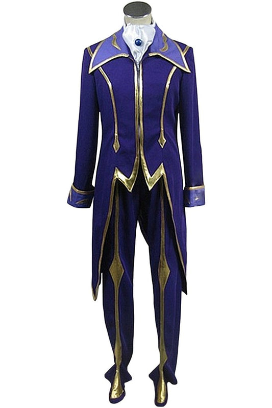 Costume de cosplay Code Geass Lelouch de la rébellion zéro