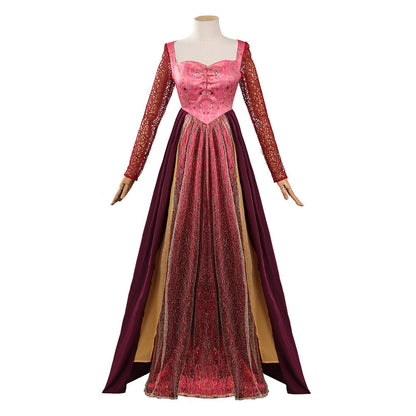 Hocus Pocus 2 Sarah Sanderson Halloween Kostüm Cosplay Kleid