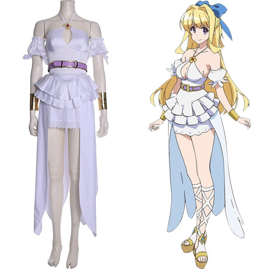 Héros prudent Le héros est surpuissant mais trop prudent Déesse Lisita Robe Cosplay Costume