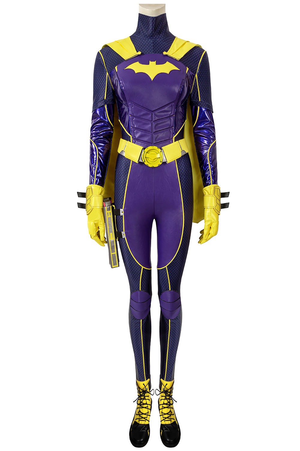 Gotham Knights Batgirl Cosplay Kostüme Lila Anzug für Frauen