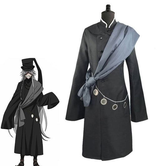 Anime Black Butler Undertaker Cosplay Kostüme