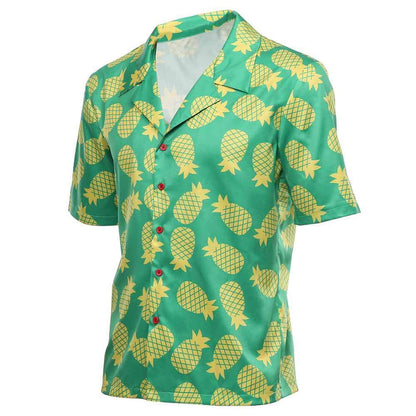 T-shirt à manches courtes hawaïenne pour adulte, costume de cosplay Animal Crossing, costume d'Halloween et de carnaval