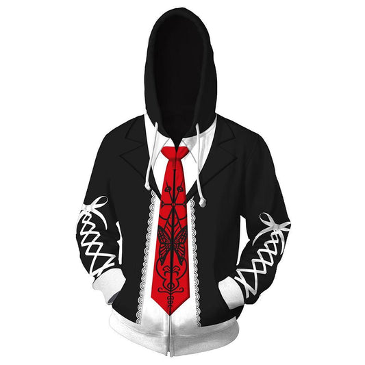 Danganronpa: Trigger Happy Havoc Sweatshirt Celestia Ludenberg Reißverschluss Hoodies Pullover