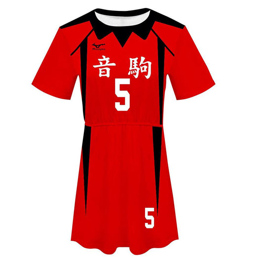 Haikyuu!! Kozume Kenma Cosplay Kleid Damen Sommer kurzärmeliges Cosplay Kostüm