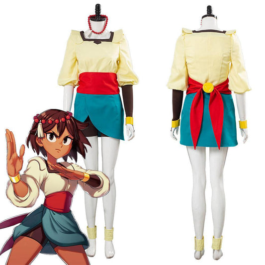 Spiel Indivisible Ajina Uniform Outfits Halloween Karneval Kostüm Cosplay Kostüm