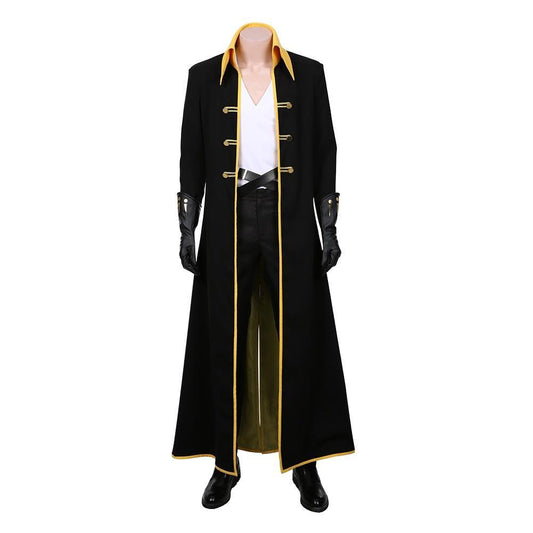 Costume de cosplay d'uniforme d'Halloween de la saison de Castlevania Adrian Alucard Tepes