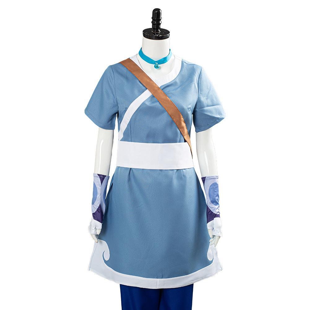 Avatar Der letzte Airbender Katara Cosplay Kostüm