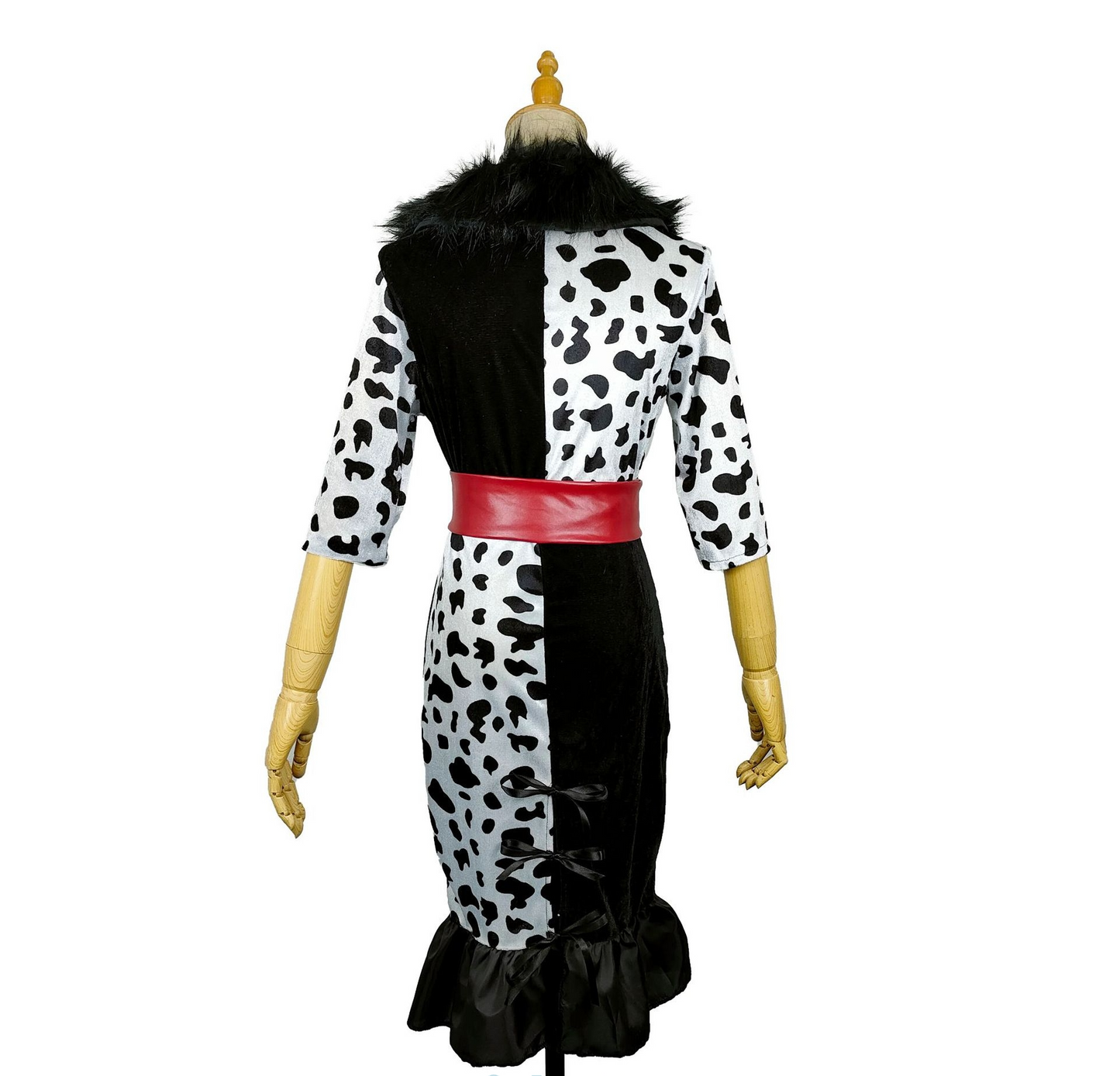 Cruella Kostüme 2021 Film Cosplay Kleid Halloween Kostüme Cruella De Vil Outfits 2021