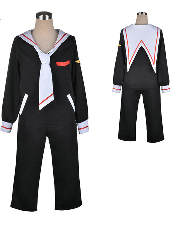 Cardcaptor Sakura Li Syaoran Schuluniform Cosplay Kostüm