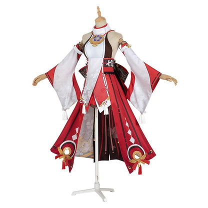 Genshin Impact Yae Miko Outfits Halloween Karneval Anzug Cosplay Kostüm