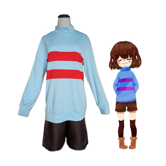 Spiel Undertale Der Protagonist Frisk Cosplay Kostüm