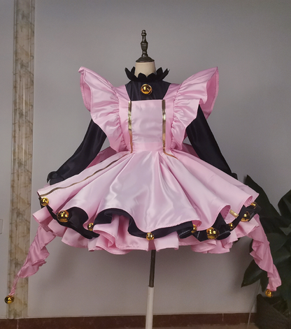 Cardcaptor Sakura : Costume de cosplay du chat noir Sakura Kinomoto en carte transparente