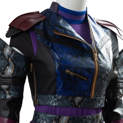 Descendants 3 Erwachsene Mal Anzug Kostüm Cosplay Halloween-Outfits für Mädchen