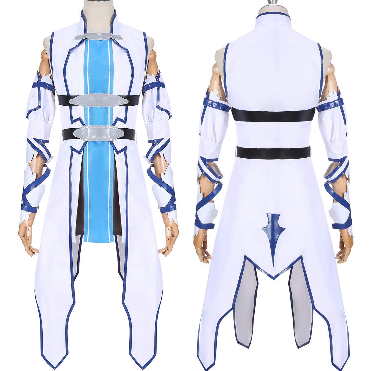 Asuna Sword Art Online Blaues Halloween Kostüm Asuna Yuuki Cosplay Outfit