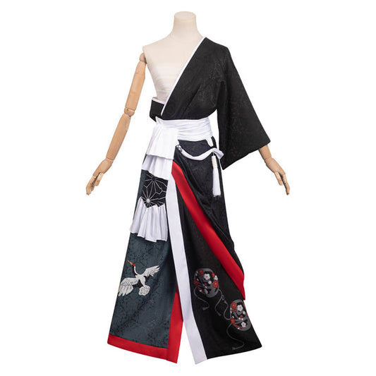 Final Fantasy Kimono Cosplay Kostüm