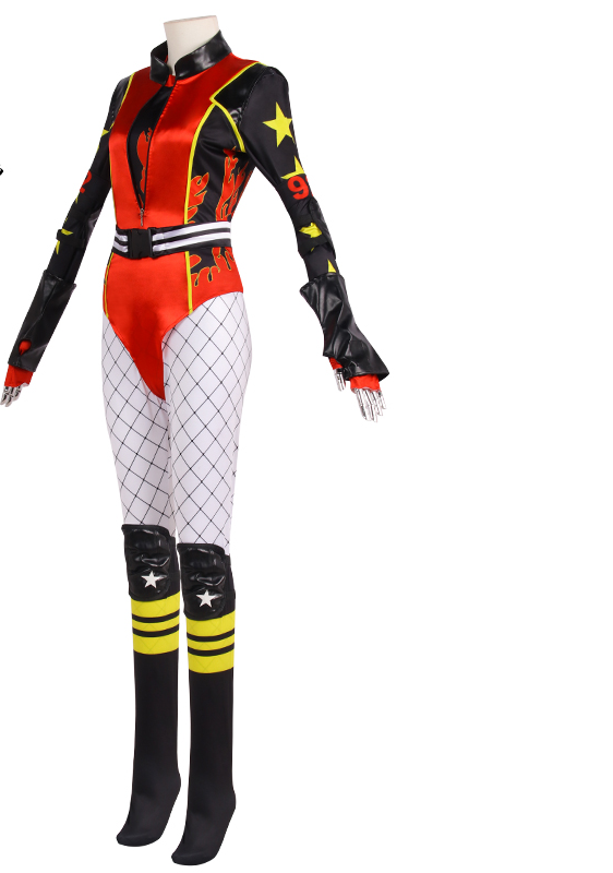 DC Harley Quinn Halloween Cosplay Kostüm Kleid