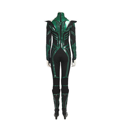 Hela Kostüm Thor 3 Ragnarok Frauen Halloween Bodysuit Umhang Cosplay Anzug