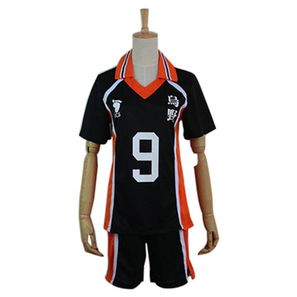 Haikyuu Cosplay Kostüm Karasuno High School Volleyball Club Kageyama Tobio Sportbekleidung Jerseys Uniform