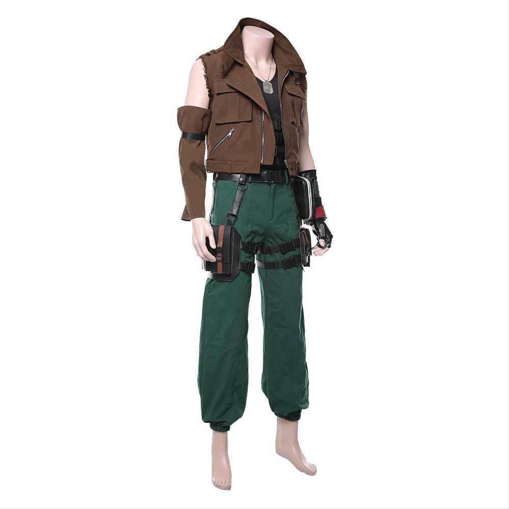 FF7 Final Fantasy Vii 7 Remake Barret Wallace Advent Children Cosplay Kostüm