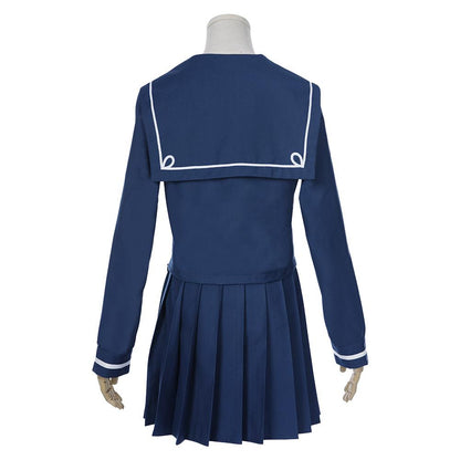 Houkago Teibou Nisshi Tagebuch unserer Tage am Wasser Hina Tsurugi Jk Uniform Matrosenanzug Cosplay Kostüm