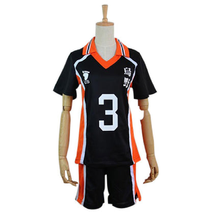 Haikyuu Cosplay Kostüm Azumane Asahi Sportbekleidung Shirt Jerseys