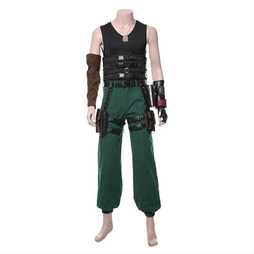 FF7 Final Fantasy Vii 7 Remake Barret Wallace Advent Children Cosplay Kostüm