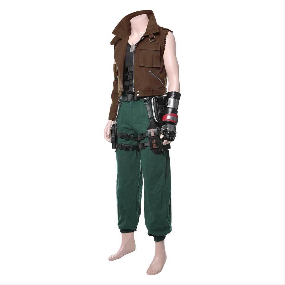 FF7 Final Fantasy Vii 7 Remake Barret Wallace Advent Children Cosplay Kostüm