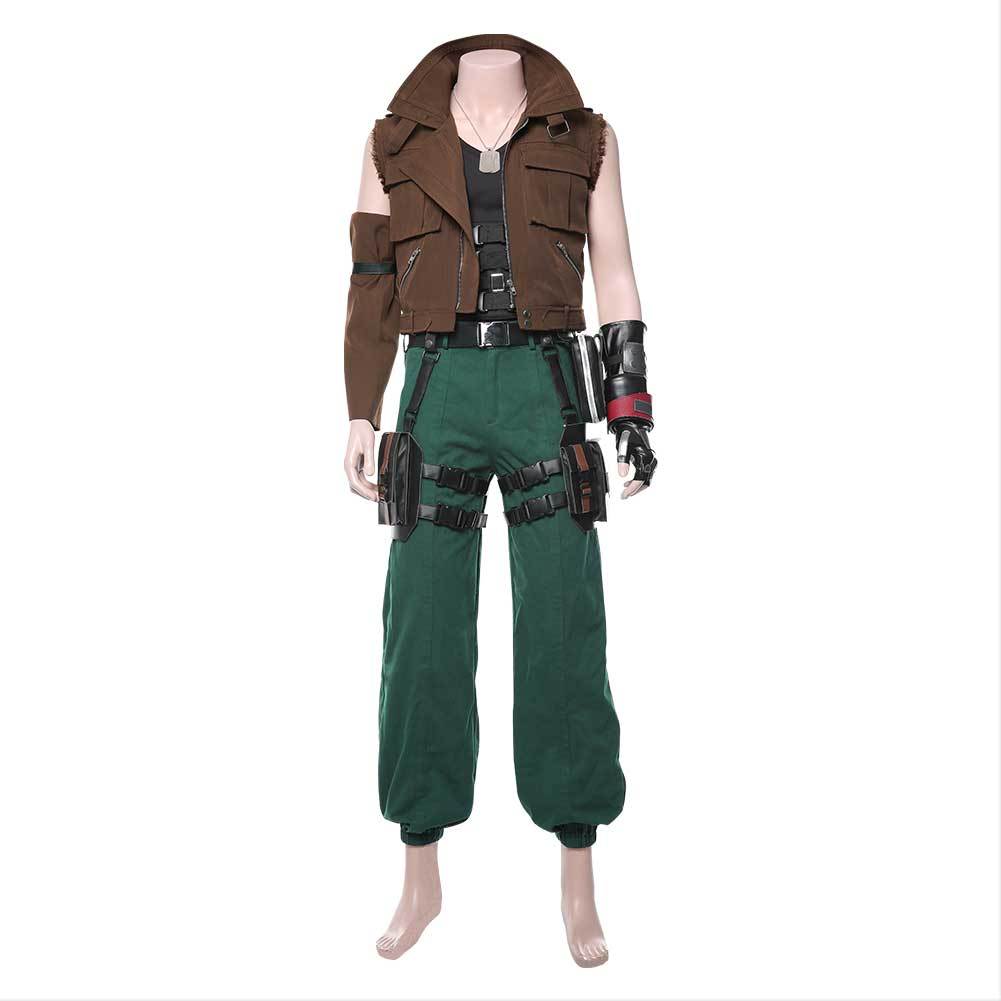 FF7 Final Fantasy Vii 7 Remake Barret Wallace Advent Children Cosplay Kostüm