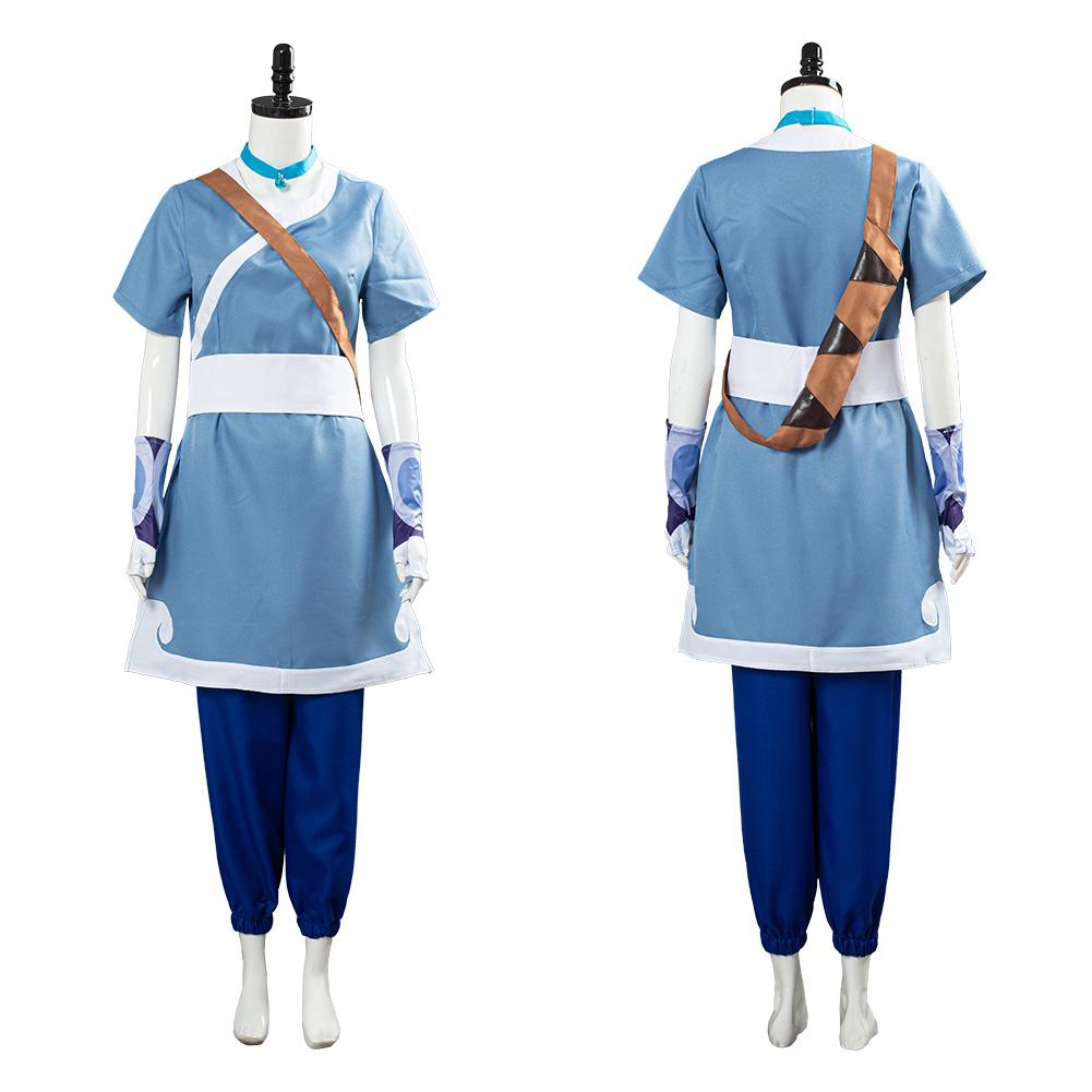 Avatar Der letzte Airbender Katara Cosplay Kostüm