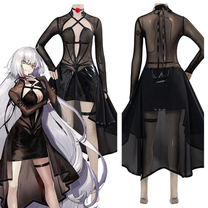 Jeu Fate Grand Order Anime FGO Fate Go Jeanne D'Arc Alter J Alter Femmes Fille Tenue Halloween Carnaval Costume Cosplay Costume