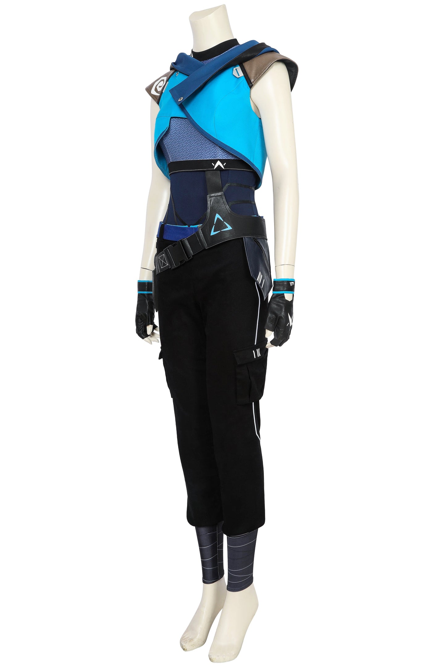 Game Valorant Jett Halloween Jumpsuit Outfit Cosplay Kostüm