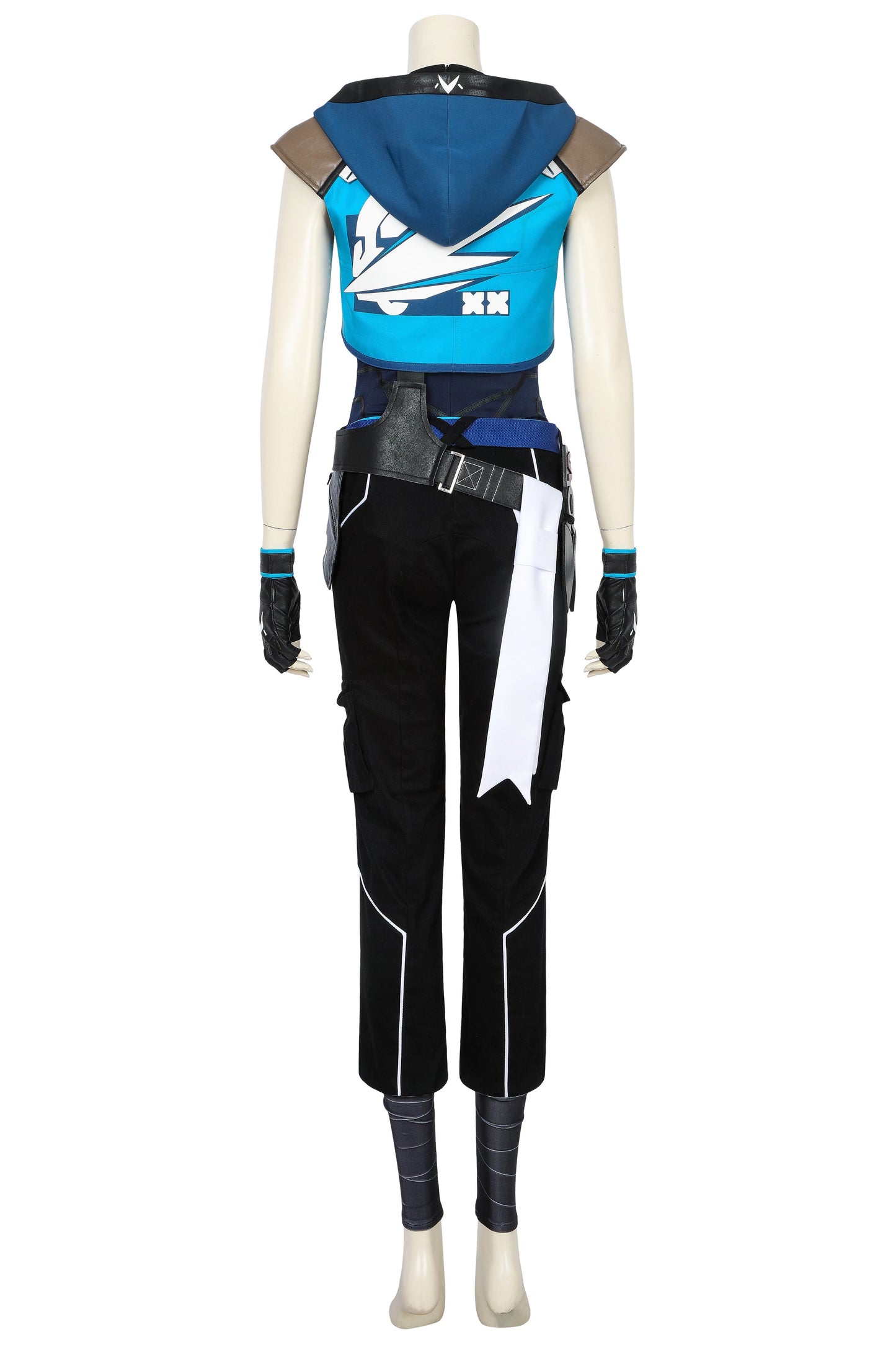 Game Valorant Jett Halloween Jumpsuit Outfit Cosplay Kostüm